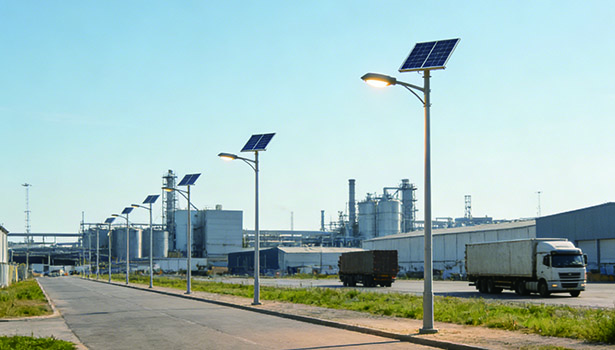 solar street lights